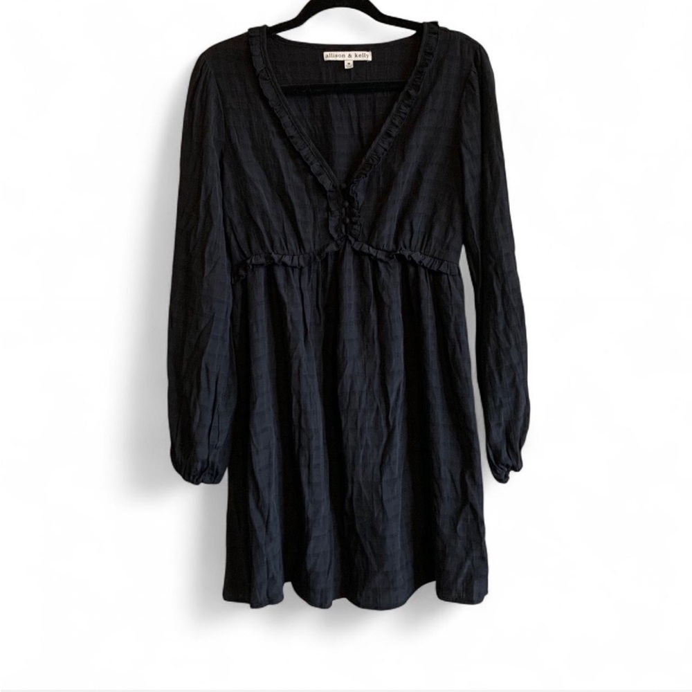 Black Tiered Dress! Size Medium!